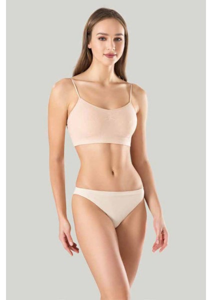 Iç Giyim Miss Fit Ince Askılı Pedli Modal Büstiyer Korse