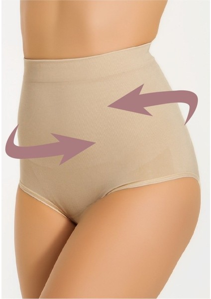 Iç Giyim Miss Fit Silikonlu Kaymaz Yüksek Bel Slip Korse