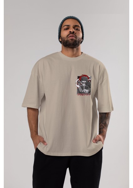 Shısuı Uchıha Naruto Ön Sol Baskılı Oversize T-Shirt Erkek Kadın Unisex Pamuk Bisiklet Yaka Tişort indirimleri