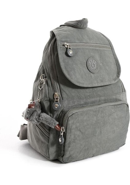 Kadın Sırt Çantası Kapaklı Model 30*25 cm Hafif Klinkır Kumaş Spor Çantası Günlük Bayan Çantası fırsatları