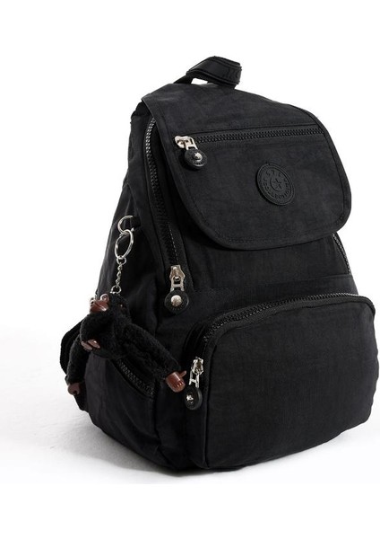 Kadın Sırt Çantası Kapaklı Model 30*25 cm Hafif Klinkır Kumaş Spor Çantası Günlük Bayan Çantası fırsatları