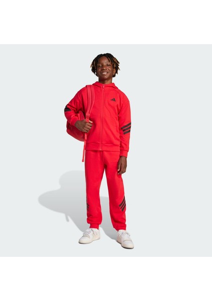 Future Icons 3-Stripes Full-Zip Hd Çocuk Sweatshirt