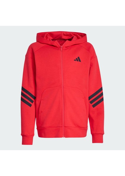 Future Icons 3-Stripes Full-Zip Hd Çocuk Sweatshirt