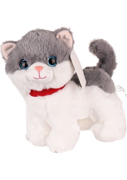 KZL-2311010 Peluş Miyavlayan Kedi -Kızılkaya Oyuncak