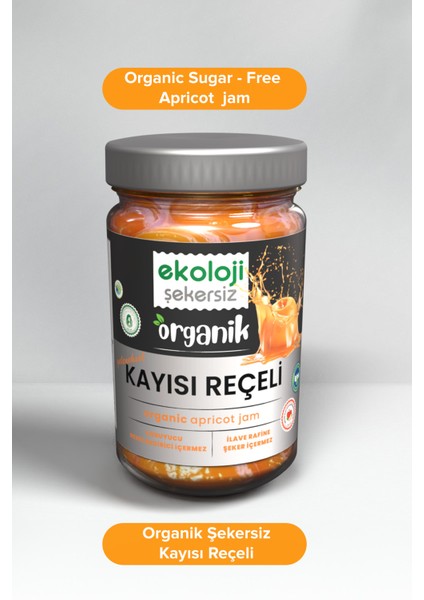 Organik Şekersiz Kayısı Reçeli 380 gr modelleri
