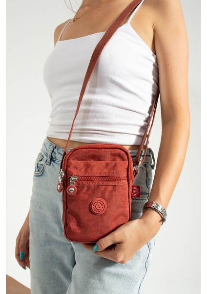 Mini Postacı Çanta Telefon Çantası 22*12 cm Çapraz Askılı Omuz Çantası Günlük Hafif Çanta