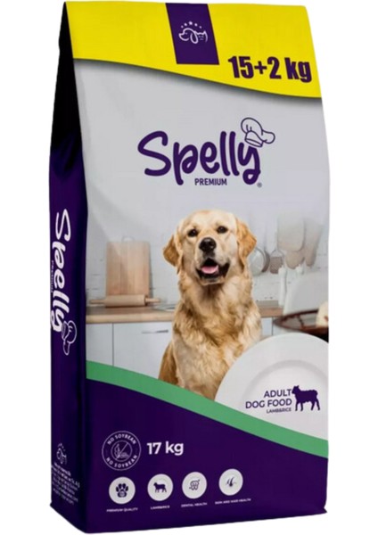 Premium Yetişkin Köpek Maması - Kuzu ve Pirinç (17KG)