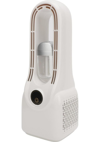 Hava Nemlendiricili Küçük Masa Fanı 6Hz Sessiz Bladeless Renkli LED Işıklı Soğutma Ev,ofis Fan