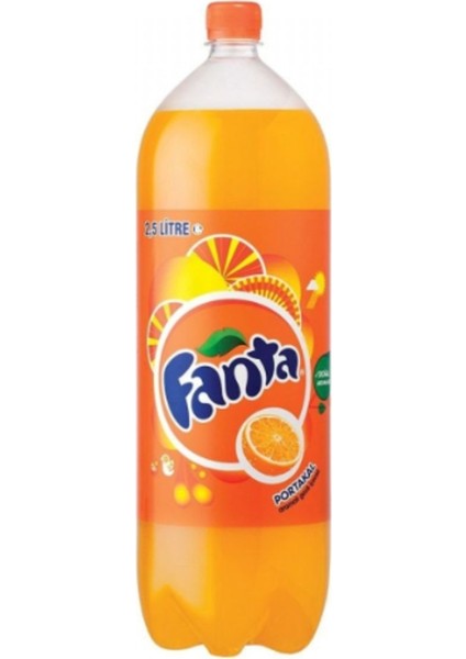 Portakal Pet Şişe (2,5 L) X6 Adet