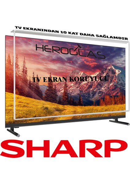 Sharp LC-42LE762E 42inç Tv Ekran Koruyucu