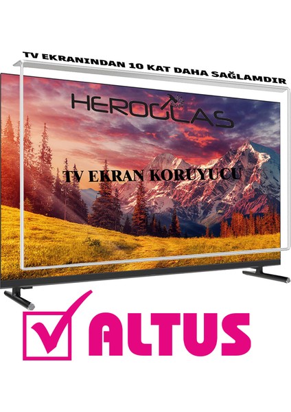 Altus AL65 UHD 9823 65inç Tv Ekran Koruyucu