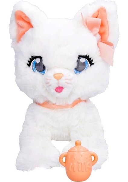 Sunman 90773 Hareketli ve Sesli Sevimli Peluş Kedicik Bella -Sunman