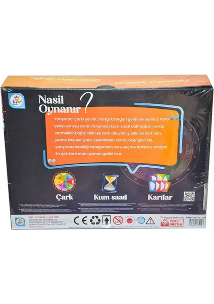 LC7505 Bilgi Çarkı - Laço Kids - Utku Oyuncak
