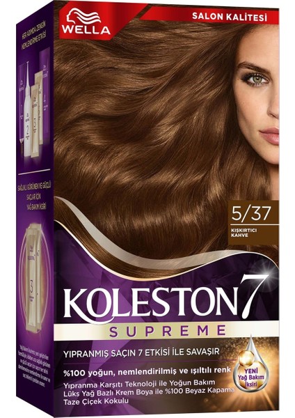 Koleston Supreme Kit 5/37 Kışkırtıcı Kahve 2li Paket