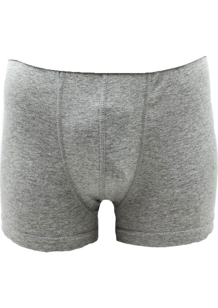 Erkek Pamuklu Düz Boxer Set 3'lü