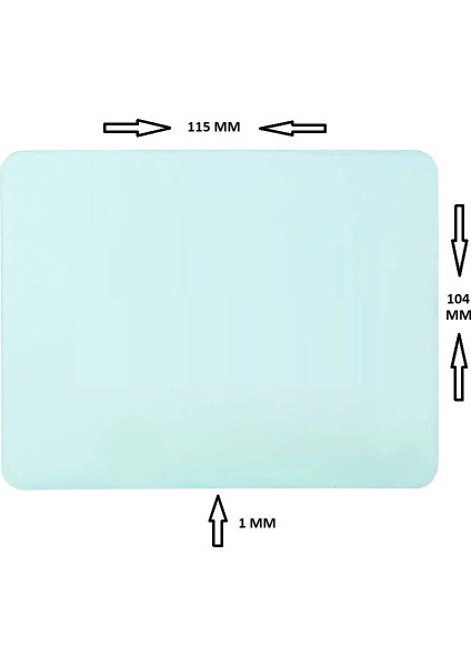 Otomatik Kararan Kaynak Maske Camı Dış Koruyucu 104X115 mm 5 Adet fırsatları