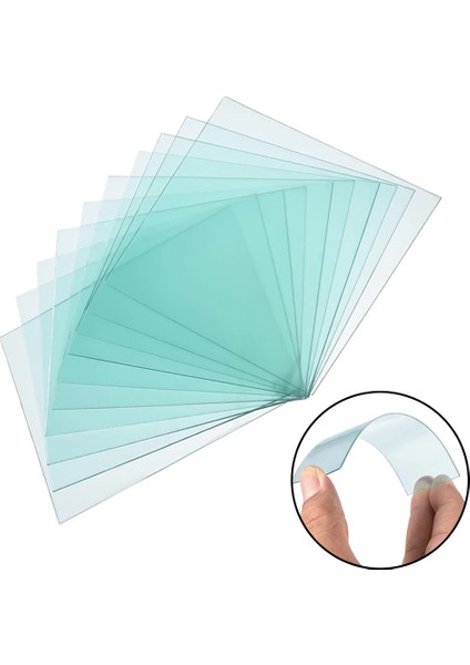 Otomatik Kararan Kaynak Maske Camı Dış Koruyucu 80X110 mm 10 Adet
