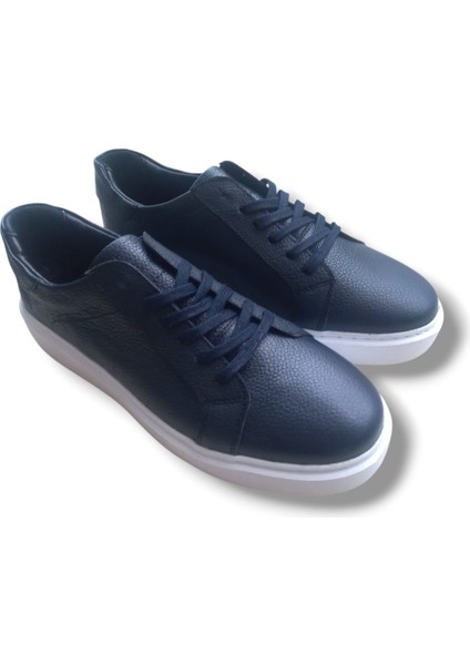 GE0065-8 Floter Deri Eva Taban Koku Yapmaz Erkek Sneaker Ayakkabı