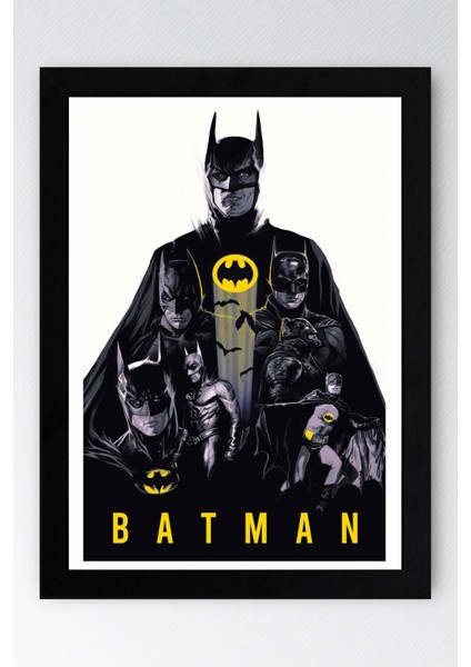 Batman Çerçeveli Tablo - Poster Tablo