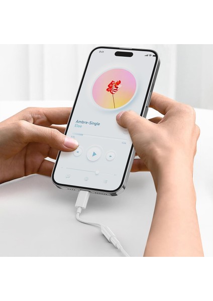 iPad Ile Uyumlu Type-C Kulaklık Çevirici Dönüştürücü Aparatı Aux Dönüştürücüsü