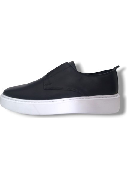GE0173 Deri Eva Taban Koku Yapmaz Erkek Sneaker Günlük Bantlı Ayakkabı fırsatları