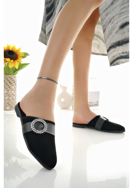 Kadın Günlük Terlik Siyah Şık Rahat Misafir Çeyiz Ev Terliği fiyatları