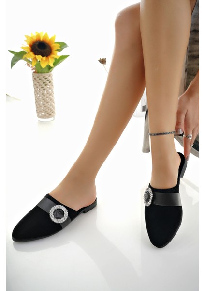 Kadın Günlük Terlik Siyah Şık Rahat Misafir Çeyiz Ev Terliği modelleri