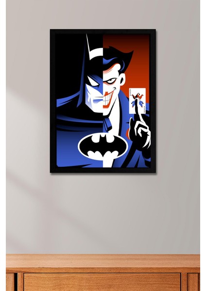 Batman Çerçeveli Tablo - Batman ve Joker Poster Tablo