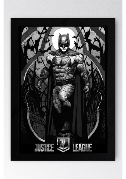Batman Çerçeveli Tablo - Poster Tablo