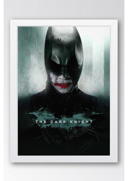 Batman The Dark Knight Çerçeveli Tablo - Kara Şövalye Poster Tablo