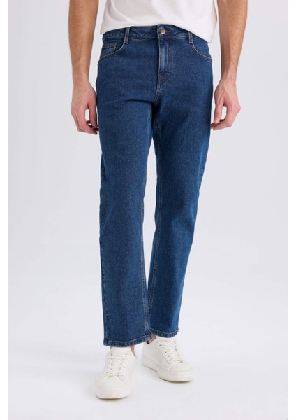 Sergio Regular Fit Normal Kalıp Normal Bel Boru Paça Jean Pantolon D9829AX25SP