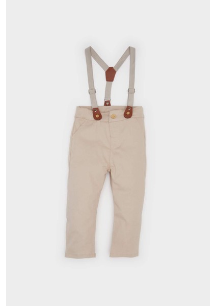 Erkek Bebek Standart Paça Askılı Gabardin Pantolon E2236A525SP