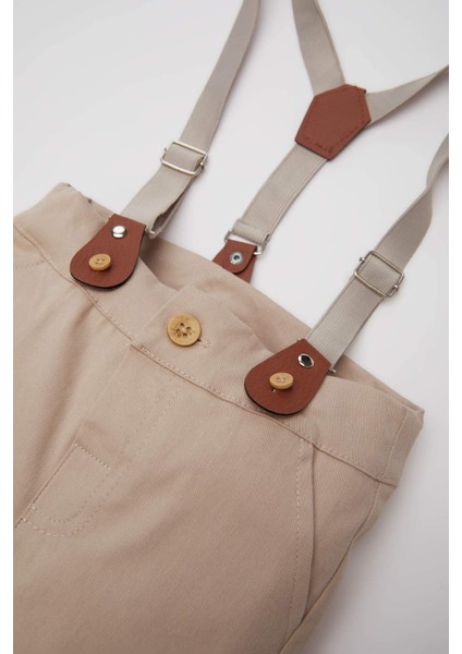 Erkek Bebek Standart Paça Askılı Gabardin Pantolon E2236A525SP