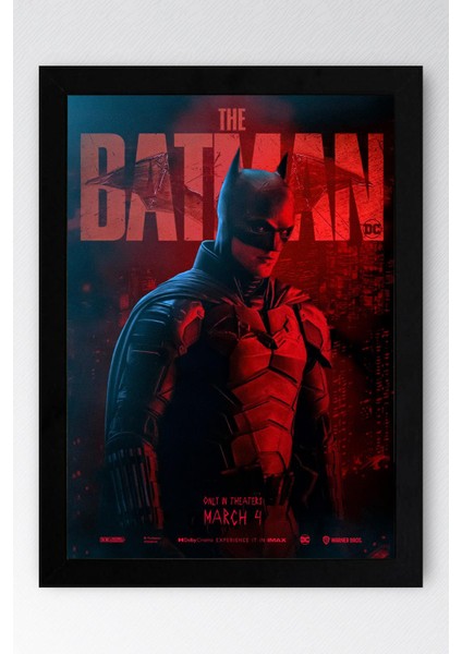 The Batman Çerçeveli Tablo - Poster Tablo