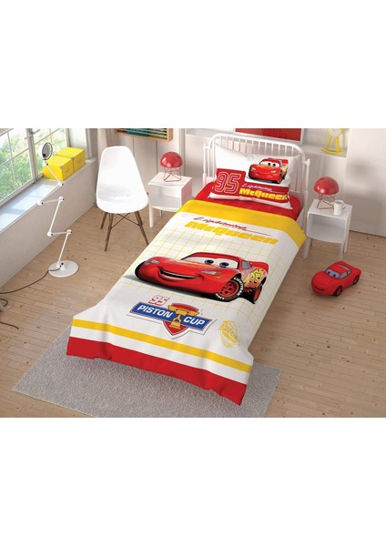 60212047 Lisanslı Nevresim Tek Kişilik Çek Canlandır Minni, Çok Renkli, 100_X_200 cm