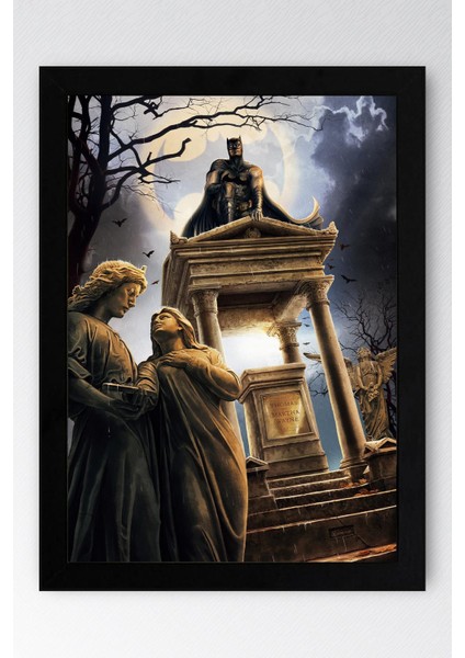 Batman Çerçeveli Tablo - Poster Tablo