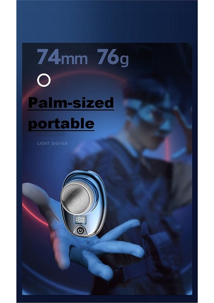 Erkekler Için Elektrikli Tıraş Makinesi, Taşınabilir Tıraş Makinesi, Taşınabilir Elektrikli Tıraş Makinesi, Mini Tıraş, Cep Boyutu, USB Şarj Edilebilir (Yurt Dışından) fırsatları