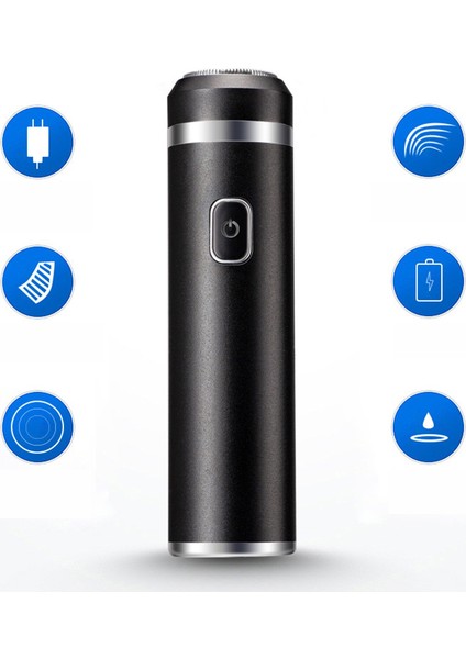 Yüz + Vücut Hibrit Elektrikli Giyotin ve Traş Makineleri Araba Taşınabilir Traş Makineleri Yıkama USB Şarj Edilebilir Mini Traş Makineleri A (Yurt Dışından) modelleri