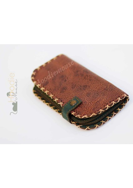 Inek Figürlü Büyük Cüzdan Etnik Bohem Retro Vintage Style - Kahverengi indirimleri