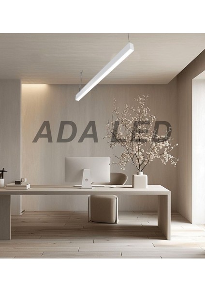 Samsung/osram Ledli 120 cm Sarkık Linear Armatür Beyaz Kasa 3000 Kelvin Gün Işığı