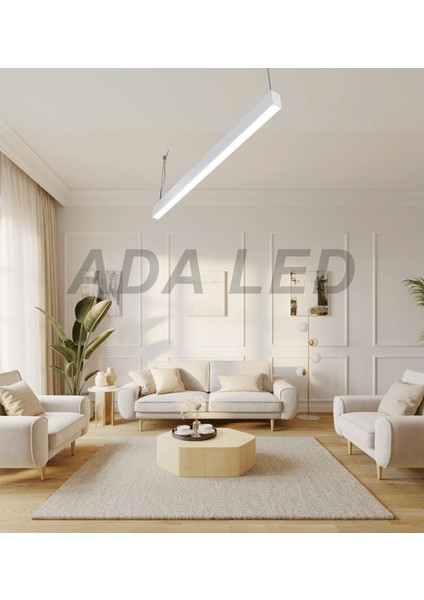 Samsung/osram Ledli 120 cm Sarkık Linear Armatür Beyaz Kasa 3000 Kelvin Gün Işığı fiyatları