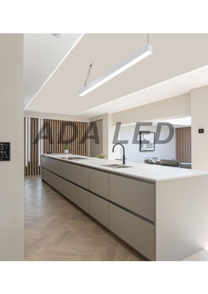 Samsung/osram Ledli 120 cm Sarkık Linear Armatür Beyaz Kasa 3000 Kelvin Gün Işığı modelleri