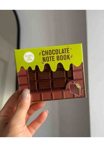 Dubai Çikolata Görünümlü Defter
