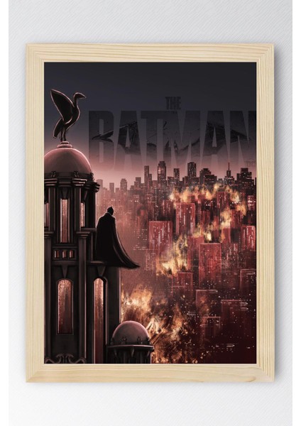 Batman Çerçeveli Tablo - Poster Tablo