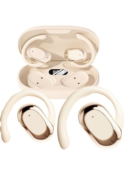 Yeni Kemik Iletim Açık Bluetooth Kulaklık Spor Asılı Kulak (Yurt Dışından)