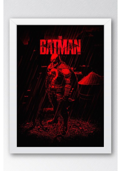 Batman Çerçeveli Tablo - Poster Tablo