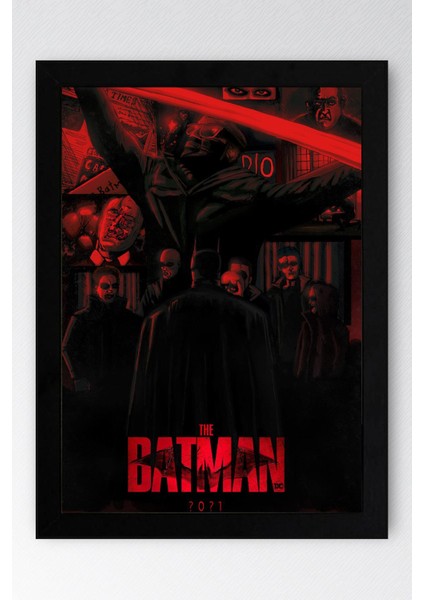 The Batman Çerçeveli Tablo - Poster Tablo