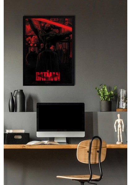 The Batman Çerçeveli Tablo - Poster Tablo fırsatları