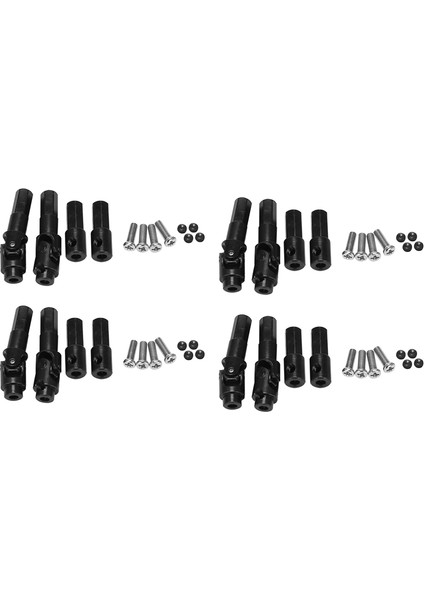 C14 C24 B14 Mn D90 Rc Araba Için 4 Adet Metal Ön Arka Aks Mili (Yurt Dışından)