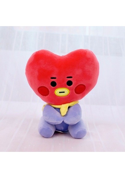 BT21 Tata Sevimli Karikatür Peluş Oyuncak (Yurt Dışından)